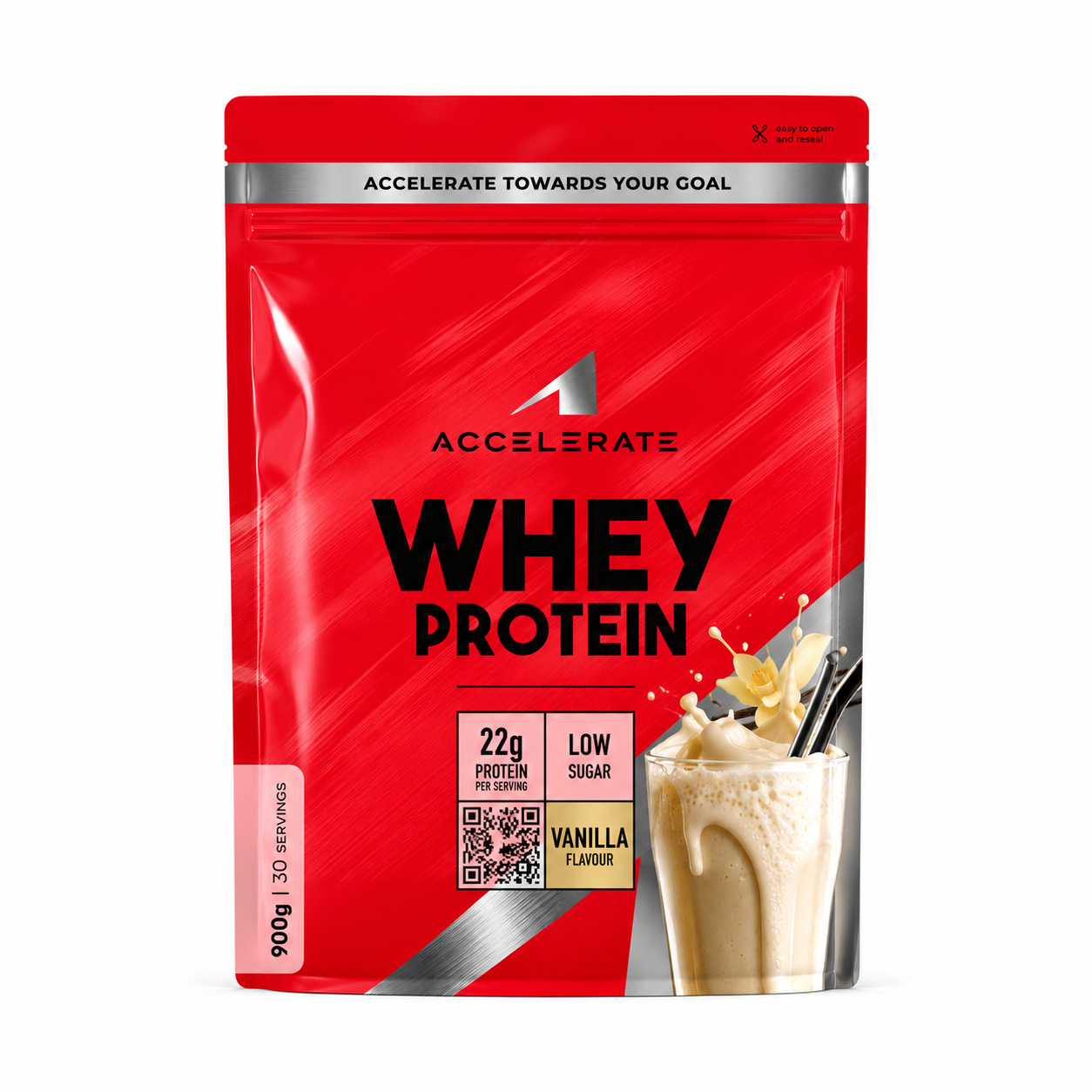 Project: whey powder into a doypack.