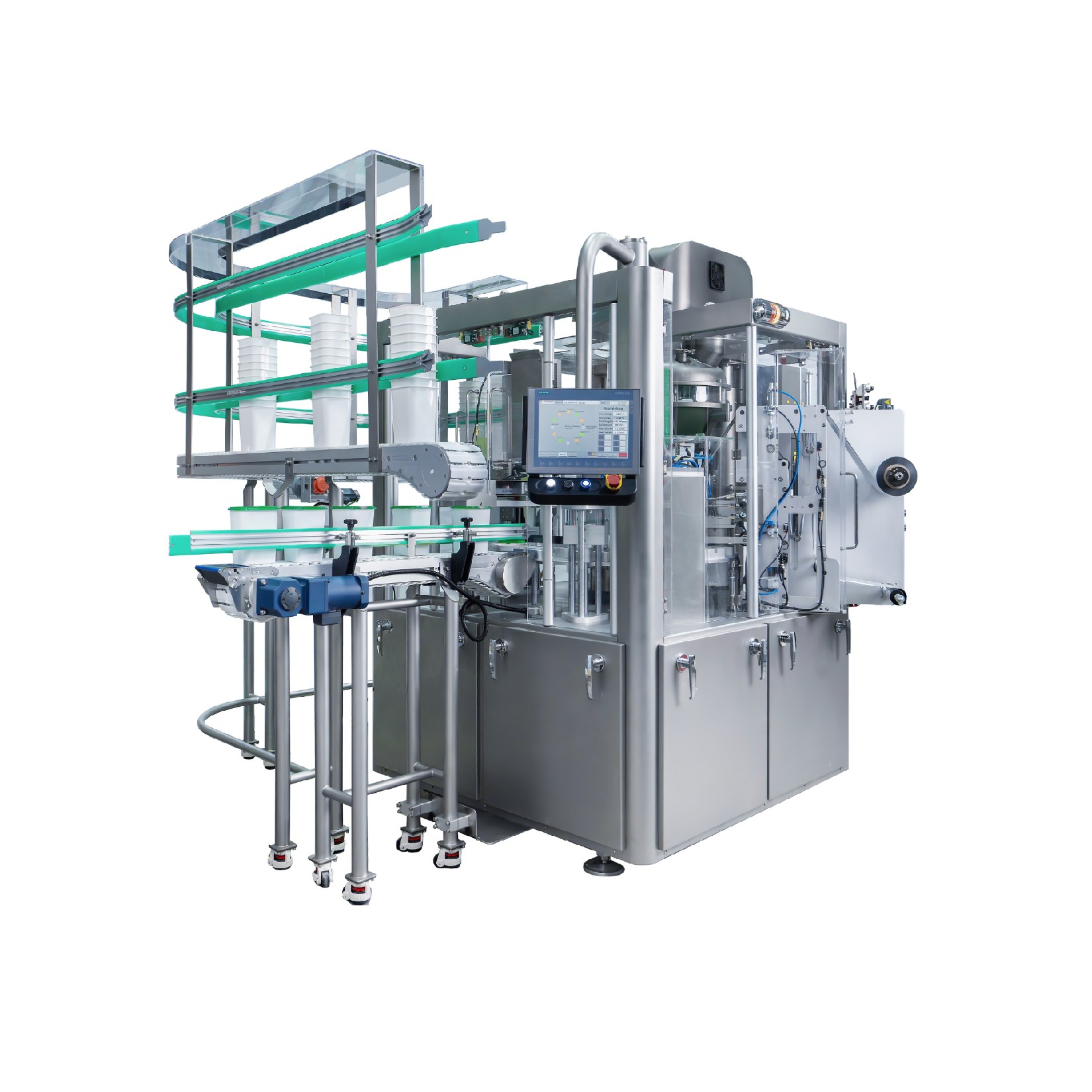 Rotacyjna napełniarka kubków, RPC60