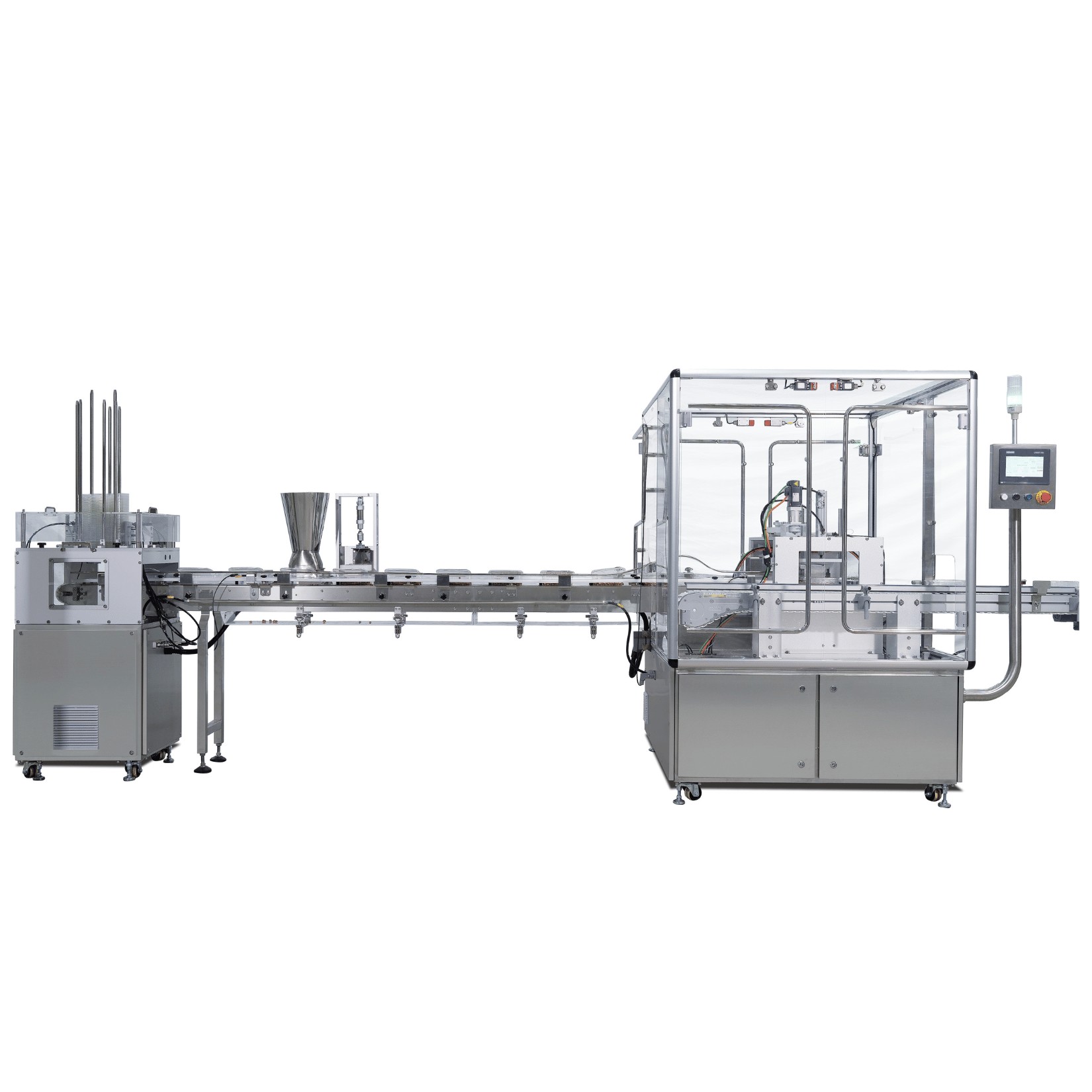 Napełniarka kubków typu „clamshell”